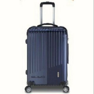 ELIYO時尚黑靛藍24吋行李箱/登機箱