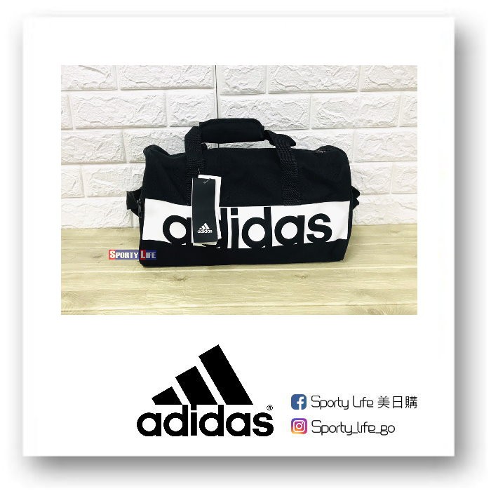 【SL美日購】Adidas Linear Team Bag XS 黑色 行李袋 愛迪達 手提包 旅行袋 S99950