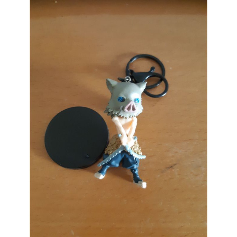 娃娃機 戰利品 今天下殺 港版 裸裝 鬼滅之刃 嘴平伊之助 伊之助 嘴平尹之助 豬頭 動漫 模型 玩具 MINI 公仔