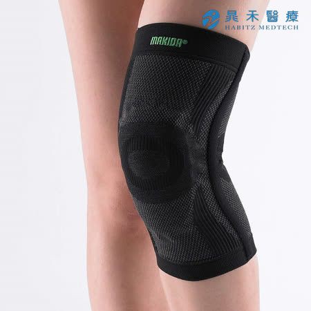 MAKIDA遠紅外線抗菌能量護具 矽膠加壓 支撐條 護膝 (FT301)