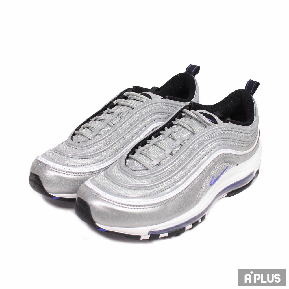 NIKE 男女 AIR MAX 97 慢跑鞋 休閒鞋 情侶鞋 銀彈 子彈 銀紫 氣墊 反光 - DJ0717-001