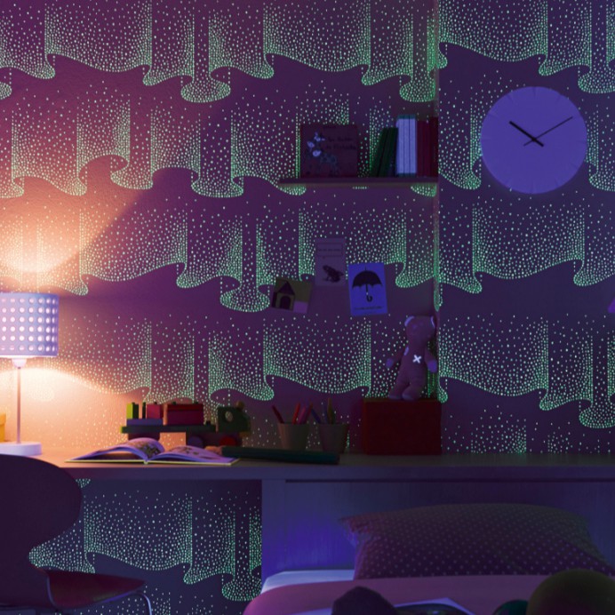 Bethel柏特工程日本進口壁紙發光壁紙 夜光壁紙 螢光壁紙 夜光壁貼極光免運 蝦皮購物