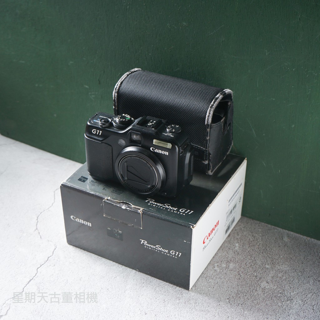 【星期天古董相機】二手 CANON G11相機 數位相機