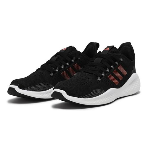 Adidas Fluidflow 2.0 男款黑灰色運動慢跑鞋-NO.FZ1986