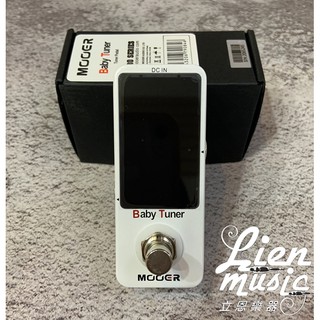 『立恩樂器 效果器專賣』免運Mooer Baby Tuner 迷你 調音器 效果器 MREG-BT 地板式調音器
