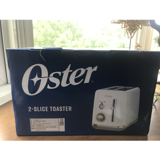 美國 OSTER 都會經典厚片烤麵包機-鏡面白 全新