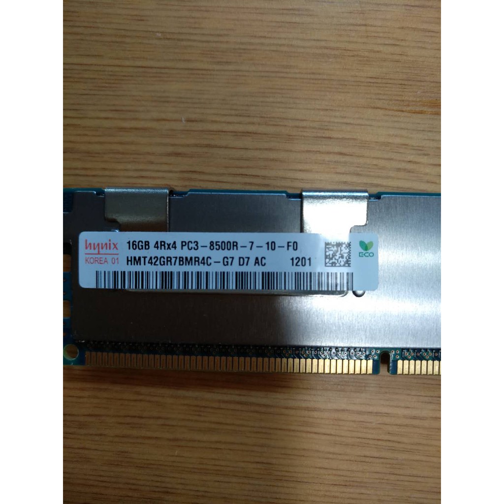 現代 16G 16GB 伺服器 記憶體 DDR3 1066Mhz ECC REG PC3 8500R 拆機 非 8G
