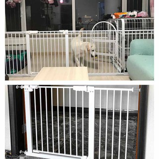 【臺灣發貨】安全門欄 寵物柵欄 樓梯防護欄 圍欄 自動回扣 雙向開關 寵物圍欄