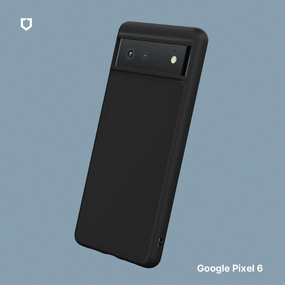 犀牛盾 適用Google Pixel 6/ Pixel 6 Pro SolidSuit防摔背蓋手機殼-經典黑/碳纖維紋