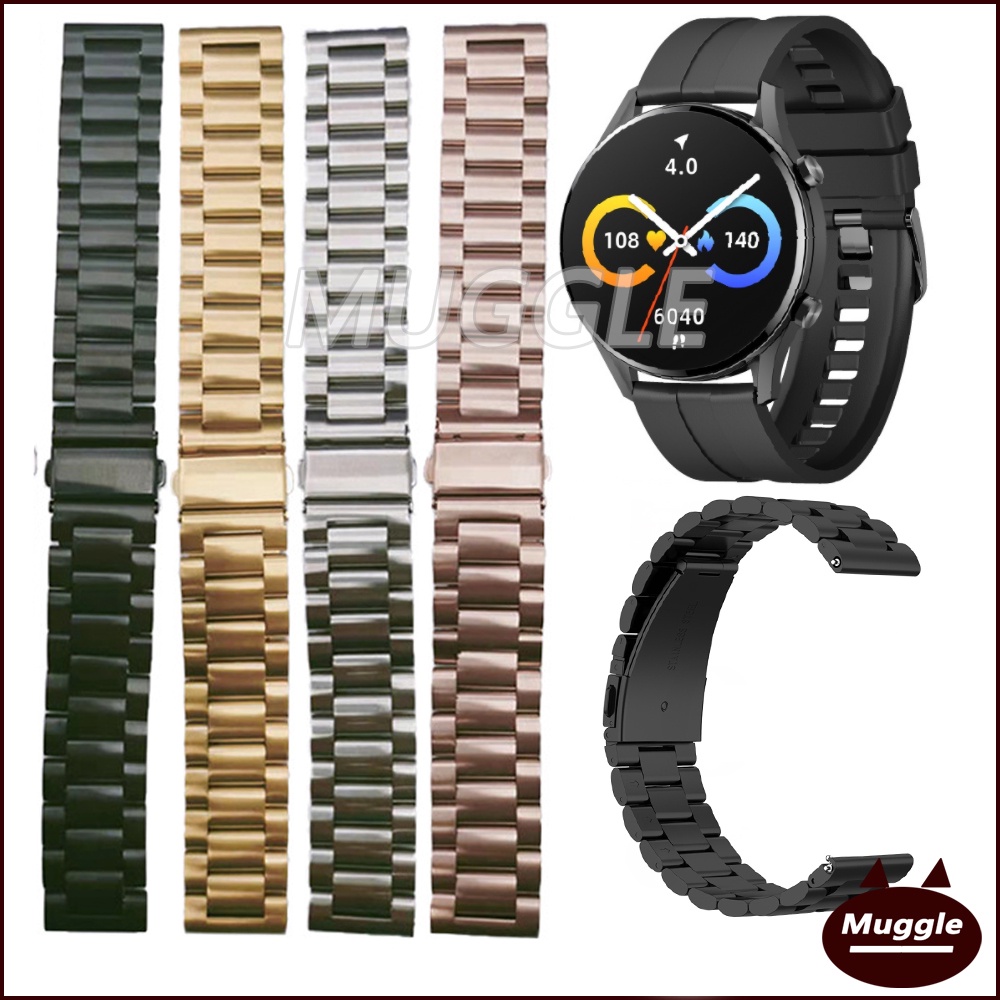 樂米 LARMI kw77 智慧手錶 W11 樂米 LARMI  三株錶帶 樂米金屬錶帶 不鏽鋼金屬錶帶腕帶