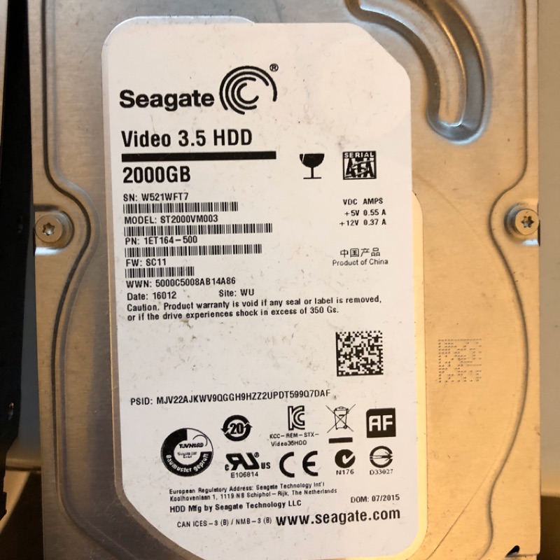 希捷seagate硬碟 2TB | 蝦皮購物