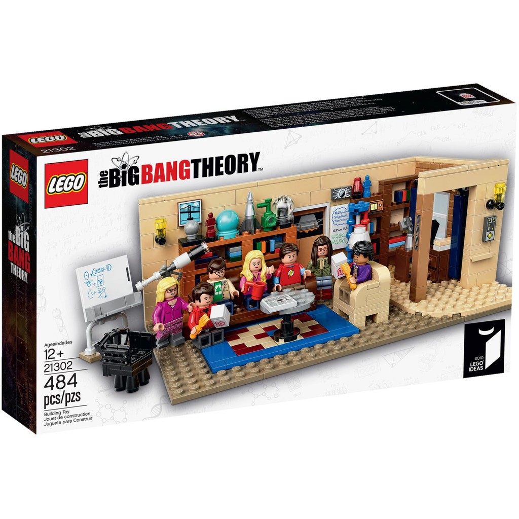 [正版] 現貨 樂高 LEGO 21302 生活大爆炸 (全新品) IDEAS The Big Bang Theory