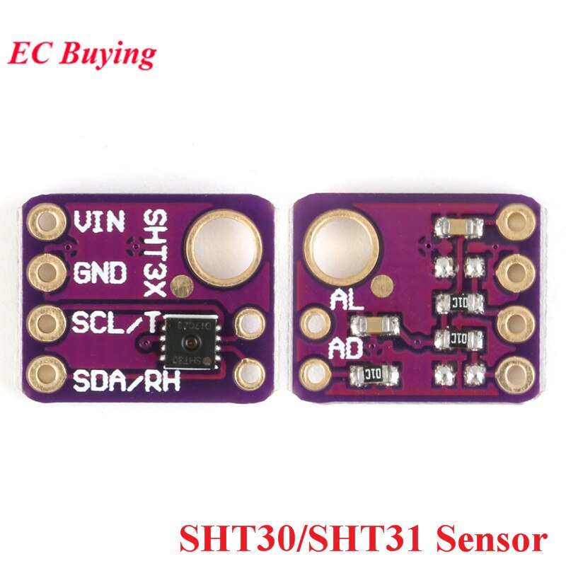 Sht30 SHT35 SHT4 0SHT41 SHT45 溫濕度傳感器模塊微控制器數字輸出 IIC I2C GY-SH