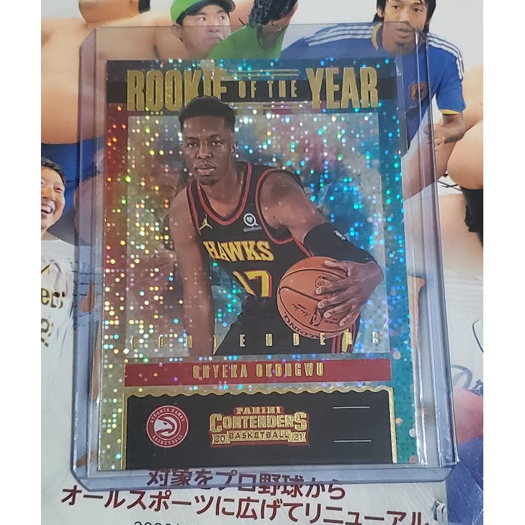 ONYEKA OKONGWU 2020-21 PANINI CONTENDERS ROOKIE OF THE YEAR