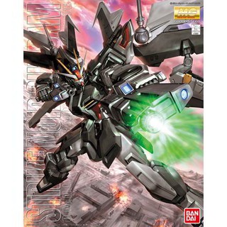 (BANDAI)組裝模型 鋼彈SEED MG 1/100 GAT-X105E 漆黑攻擊鋼彈