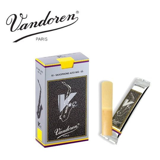 Vandoren竹片 V12銀盒 中音薩克斯風 2號半 2.5 竹片（10片/盒）Alto Sax【型號：SR6125】
