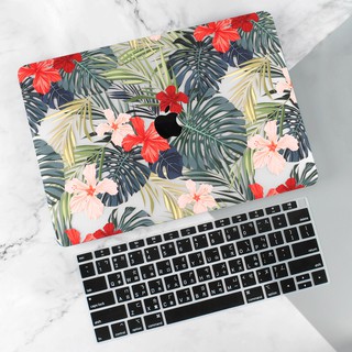 蘋筆電電腦殼 2021 MacBook Air Pro 13 M1 Ins風 棕櫚葉子贈註音鍵盤膜 保護殼 A2337