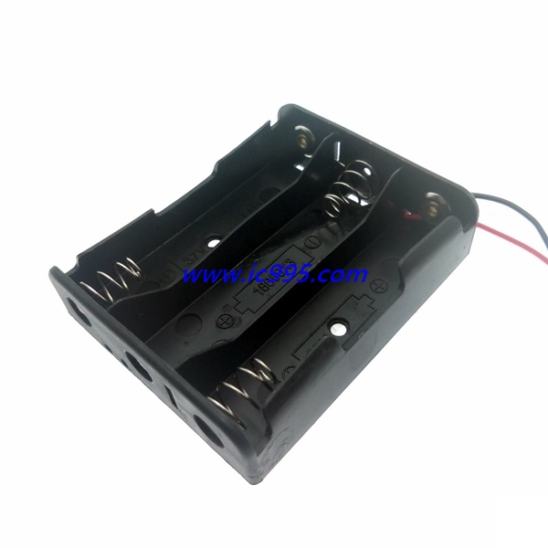 (ic995)18650 電池盒 三節 串聯 帶線 改良型 鋰 電源供應 開發版 UPS 充電 DIY #0228