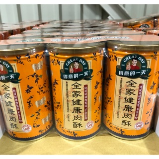 🛍好市多Costco 代購 得意的一天 全家健康肉酥 ㄧ組3入