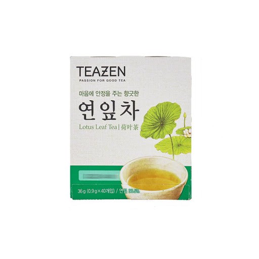 Teazen 蓮葉茶36g 0 9gx40包 韓國直送 蝦皮購物