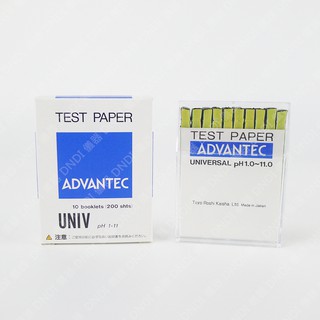 【DNDI儀器】ADVANTEC pH試紙 日本製造 書型 卷型『含稅附發票』TEST PAPER PH測試紙