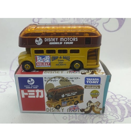 (現貨) Tomica 多美 World Tour 世界旅行系列 奇奇 蒂蒂 豬鼻巴士