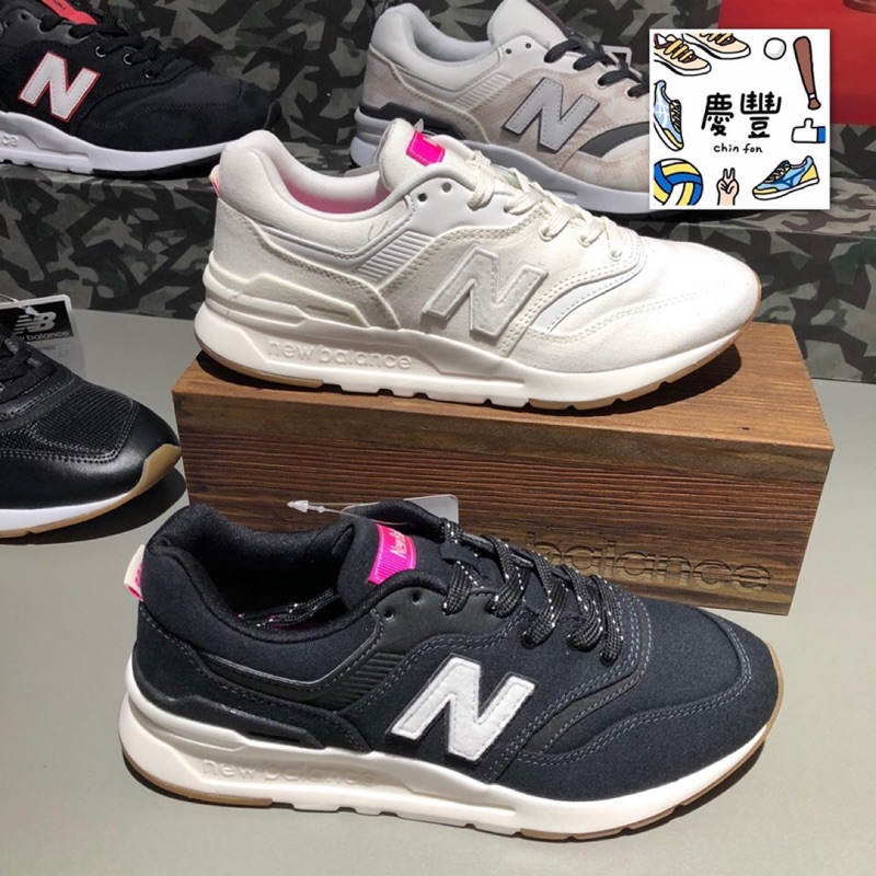 大罐體育👟new balance 997h 全白 粉 黑白 粉 女 復古鞋 休閒鞋 CW997HDB CW997HDA