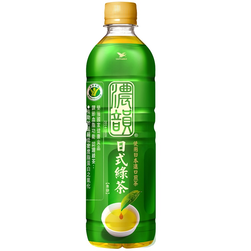 統一濃韻 日式綠茶[箱購] 600ml x 24【家樂福】