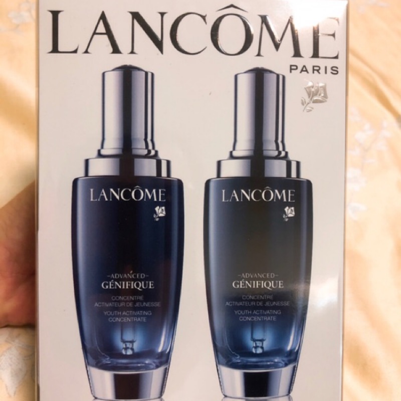 📍現貨📍 機場免稅店 保證正品 | Lancome 蘭蔻 超進化肌因賦活露 小黑瓶 100ml 兩瓶組