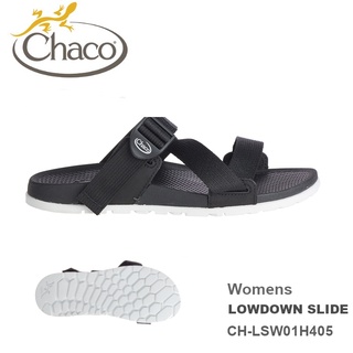 【速捷戶外】美國 Chaco LOWDOWN SLIDE 休閒涼鞋 女款CH-LSW01H405 -標準(黑),佳扣