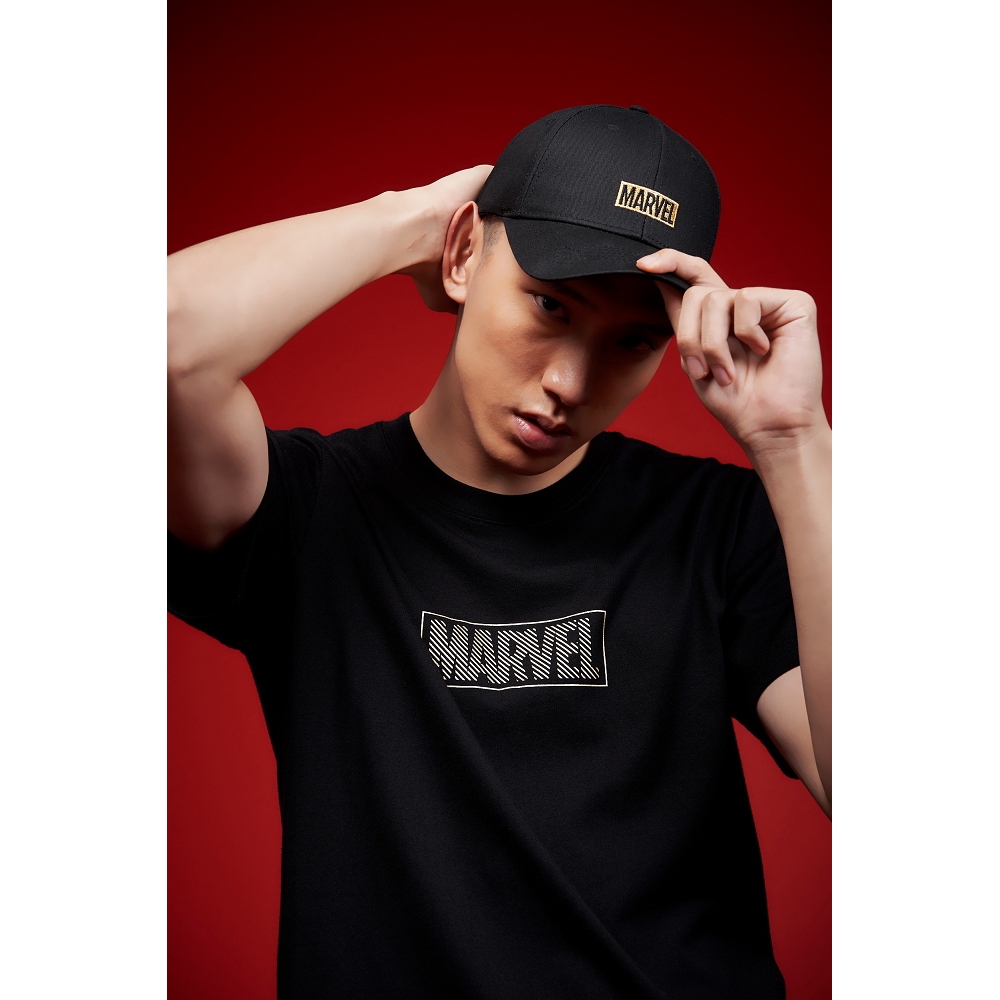 完售ˍMarvel系列 金色 Marvel 棒球帽