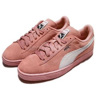 可議價🔥Puma Suede Classic Wns 粉紅白 麂皮 經典款休閒運動女鞋35546267 |