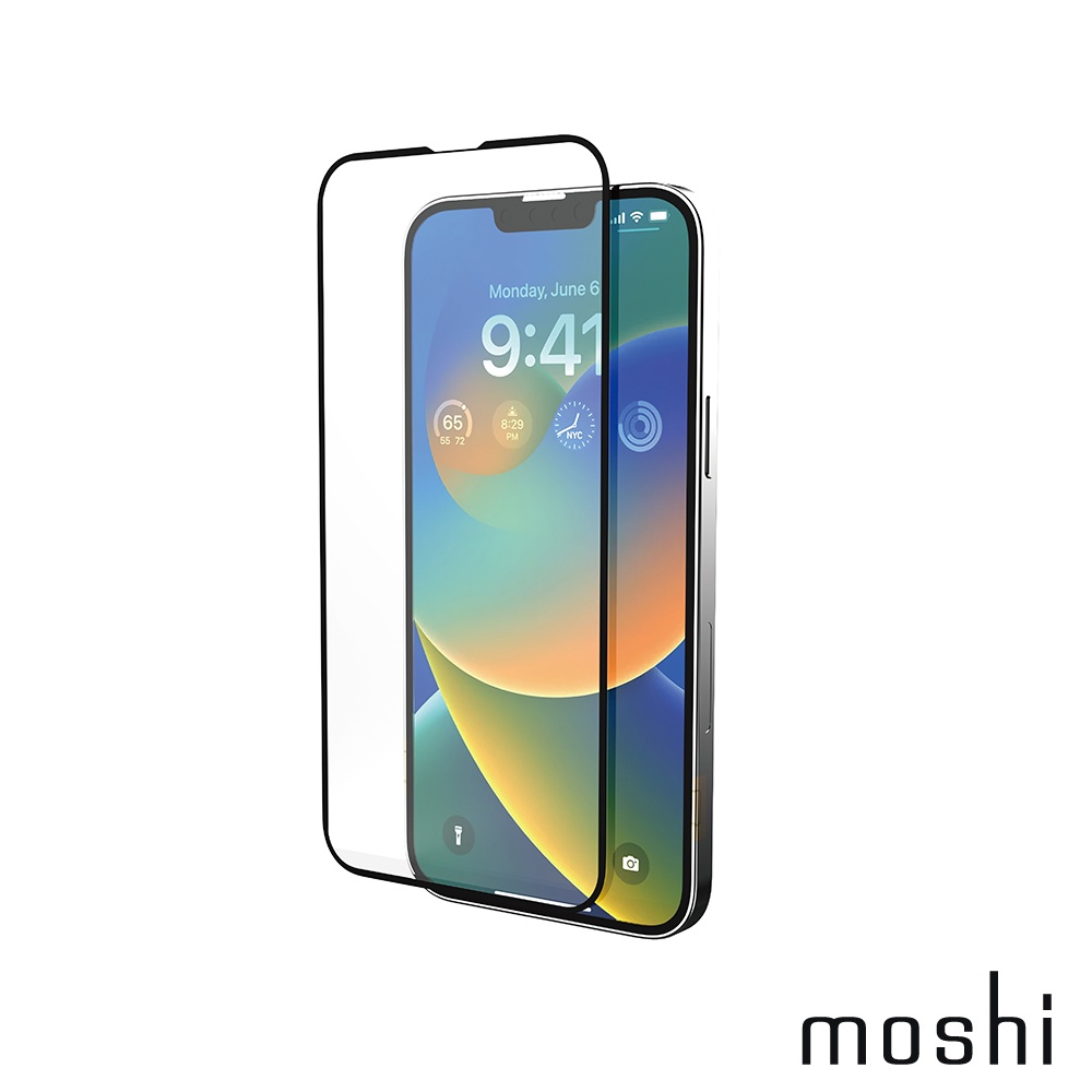 Moshi iPhone 14 AirFoil Pro 強韌抗衝擊滿版螢幕保護貼