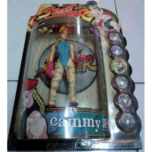 未拆封 快打旋風 CAMMY 倩咪 公仔 PVC 春麗