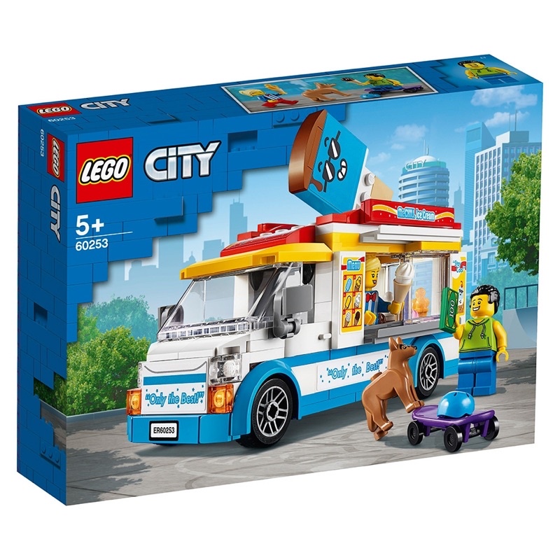 全新未拆封 LEGO 樂高 CITY 城市系列 60253 冰淇淋車