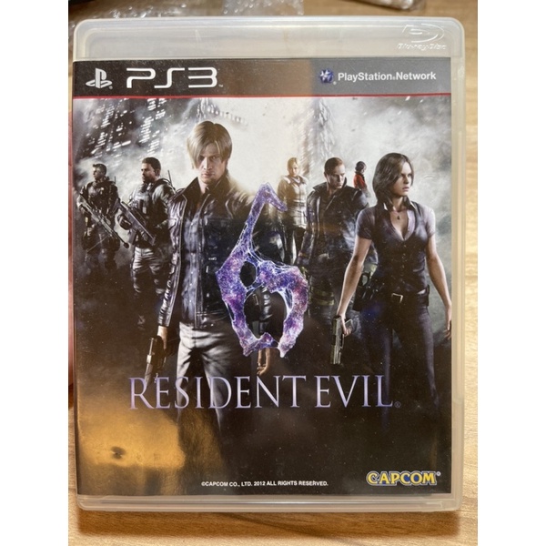 「二手」PS3遊戲片 惡靈古堡6 生化危機VI biohazard resident evil 6 英文 eng