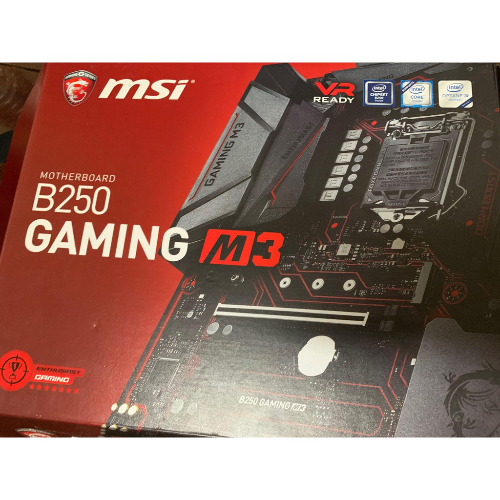 MSI 微星 B250 GAMING M3 主機板 保固內