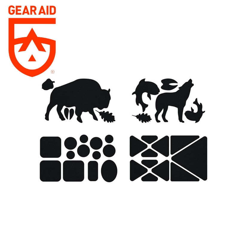 【Gear Aid】修補貼片 野生動物 10820