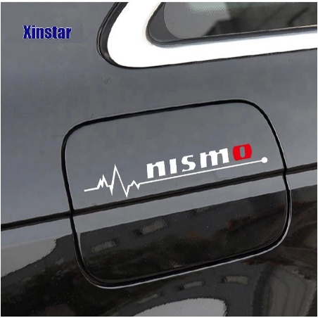 《現貨》1件nismo油箱蓋貼紙適用於 Nissan Tiida Sunny QASHQAI MARCH LIVINA