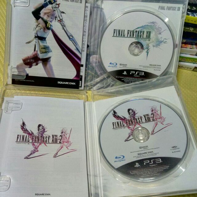 【超值‖純日版】PS3 太空戰士13+太空戰士13-2 Final Fantasy XIII+XIII-2