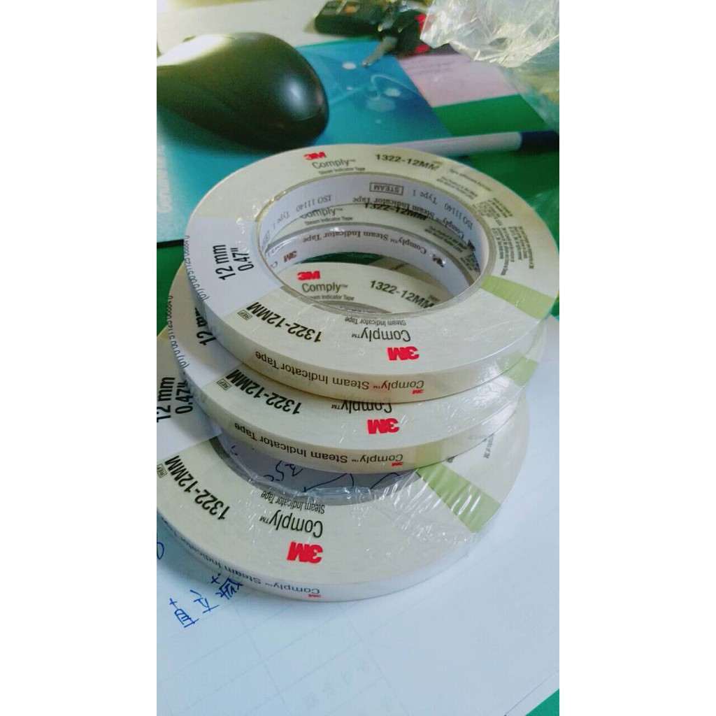 3m滅菌指示帶12mm 另有24mm 尺寸歡迎詢問 蝦皮購物