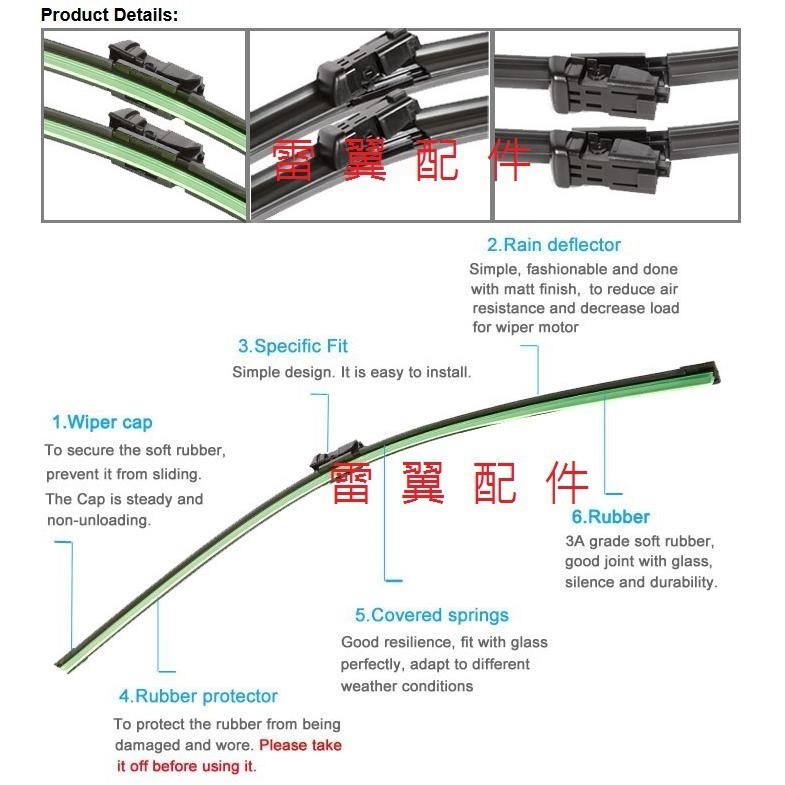 S雷翼 2015/10~2022 四代RX系列 RX200T RX450h 雨刷 軟骨 相容 LEXUS支架 前擋雨刷