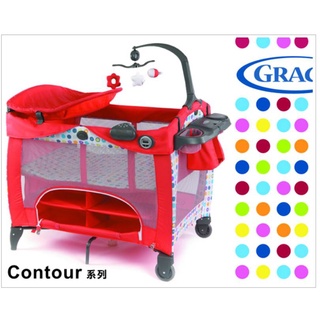 美國GRACO豪華版-多功能舒適嬰幼兒電動-音樂-遊戲床三階超值配備
