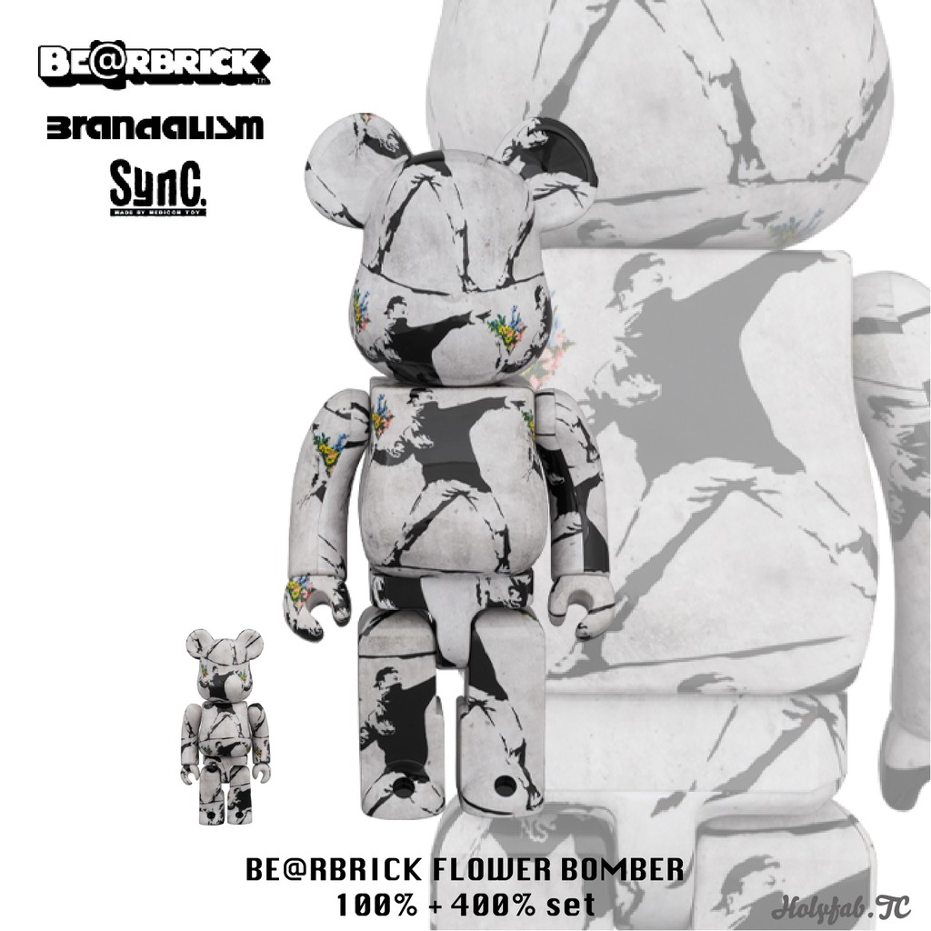 2021新作】 BE@RBRICK FLOWER BOMBER 100％ 400％ ecousarecycling.com