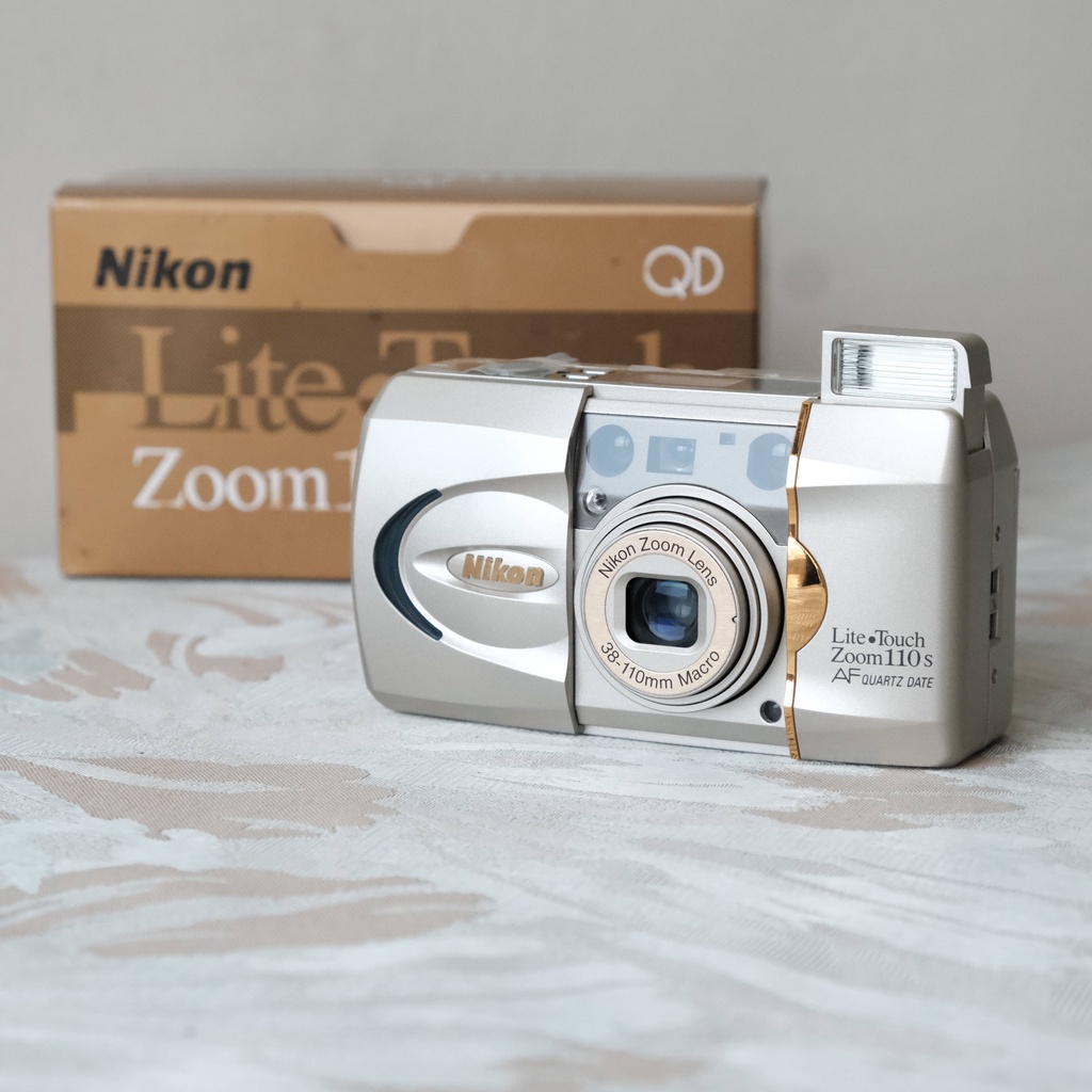 全新盒裝Nikon lite touch 110s 傻瓜底片相機| 蝦皮購物