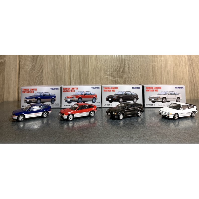 Tomica 多美tomytec Tlv Honda 本田cr X Si Crx 四台合售 蝦皮購物