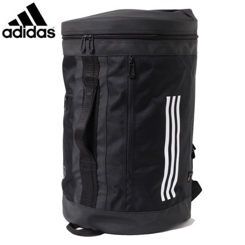 Adidas 愛迪達黑色 健身包 愛迪達 手提袋 行李袋 旅行袋 運動提袋 圓筒包 GN8857黑色
