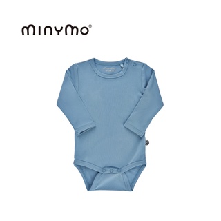 Brands4kids Minymo竹纖維長袖包屁衣(海洋藍)62cm/68cm/74cm/80cm/86cm 凍感衣