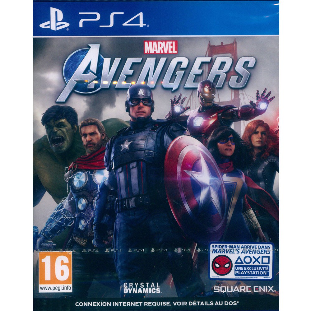 PS4 漫威復仇者聯盟 英文歐版 Marvel's Avengers (一起玩) (現貨全新)