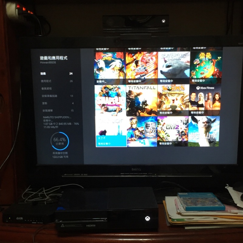 Xbox one 500g+kinect2.0
